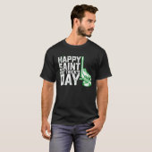 Happy Saint Hat Trick's Day Ice Hockey St Patricks T-shirt (Voorkant volledig)