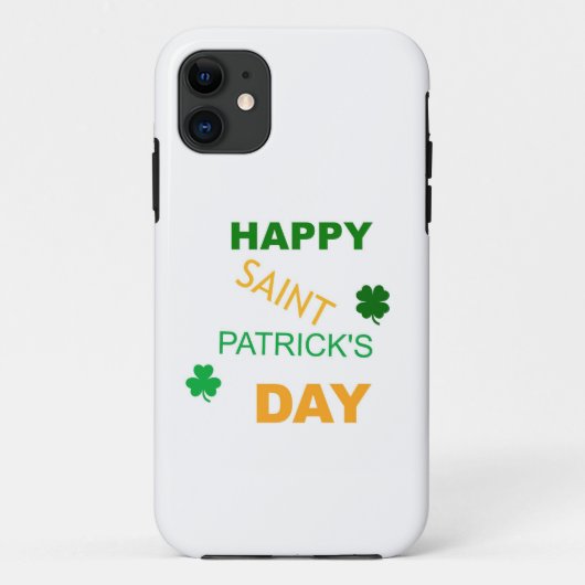 Happy Saint Patrick's Day Case-Mate iPhone Case (Achterkant)