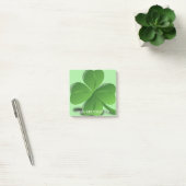 Happy Saint Patricks Day Green Shamrock Post-it® Notes (Kantoor)