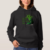 Happy Saint Patrick's Day Green Shoe Lucky Shamroc Hoodie (Voorkant)