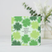 Happy Saint Patricks Day Kaart (Staand voorkant)