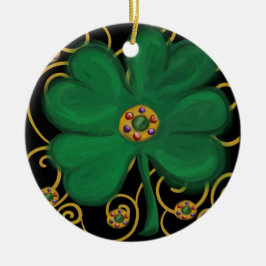 Happy Saint Patrick's Day Keramisch Ornament