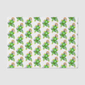 Happy Saint Patrick's Day Rabbit Tissue Paper Tissuepapier (Voorkant)