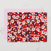 happy santa briefkaart (Voorkant / Achterkant)