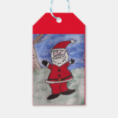 Happy Santa Cadeaulabel (Voorkant)