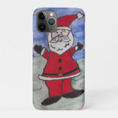Happy Santa Case-Mate iPhone Case (Achterkant)