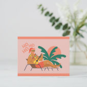 Happy Santa Claus Briefkaart (Staand voorkant)