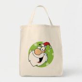 Happy Santa Clause T-shirts en cadeautjes Tote Bag (Voorkant)