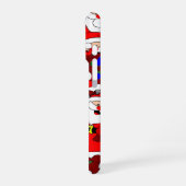 Happy Santa iPhone Hoesje (Linkerkant)