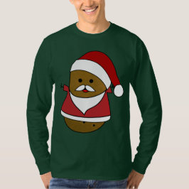 Happy Santa Kerstaardappel T-shirt