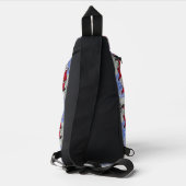 Happy Santa Sling Bag (Achterkant)