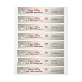 Happy Santas Prettige feestdagen Silver Return-adr (Vel)