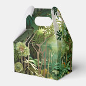 Happy Schattigee wilde krokodil Oerwoud Bomen Mooi Bedankdoosjes (Voorkant Zijde)