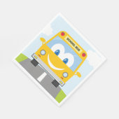 Happy School Bus Servet (Hoek)