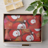 Happy Seamless Santa Claus Pattern Tissuepapier (Geschenk)