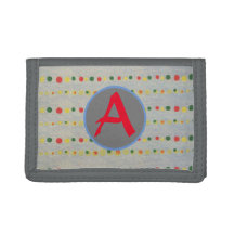 HAPPY SEED WALLET VOOR GIRLS CUSTOM INITIAAL