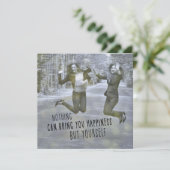 HAPPY SELF 5.25 x 5.25 carte (Debout devant)