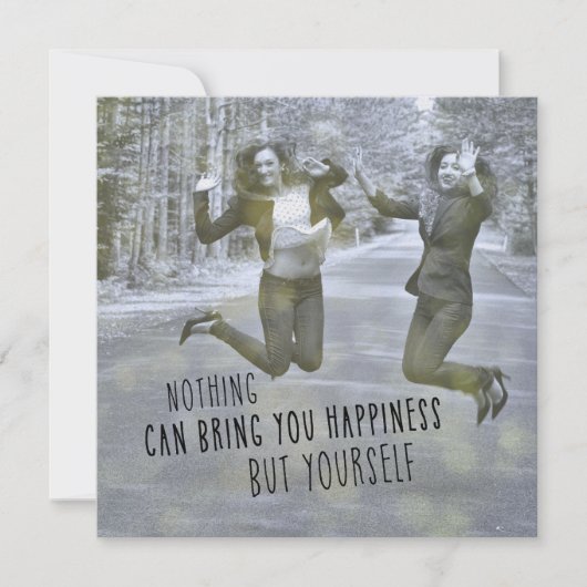 HAPPY SELF 5.25 x 5.25 carte (Devant)