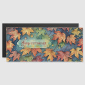 Happy September Magnetische Kaart (Voorkant / Achterkant)