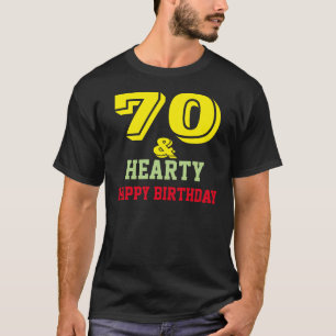 Happy seventieth Birthday T-shirt