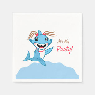 Happy Shark Familie Level Twee Servet
