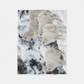 Happy Sheep-familie Fleece Deken (Voorkant)