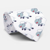 Happy Sheep Stropdas (Opgerold)