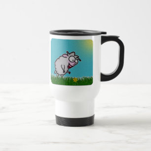 Happy Sheep Travel Mug Reisbeker