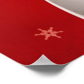 Happy Singing Snowman Musical Christmas Poster (Hoek)