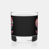 Happy Single Awareness Day Valentijnse schedel Whisky Glas (Links)