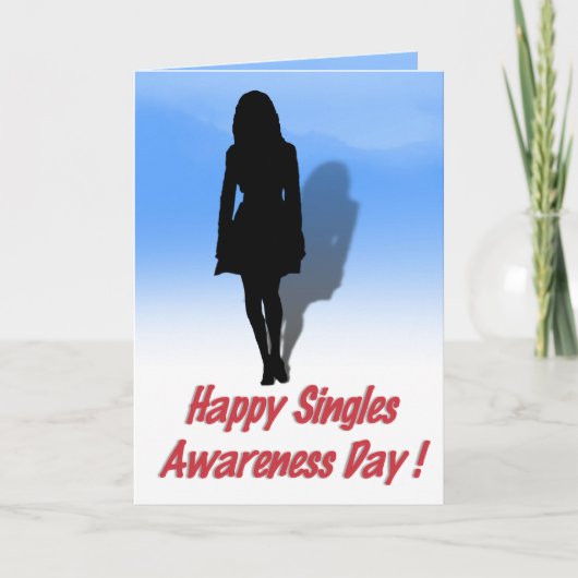 Happy Singles Awareness Day!! Feestdagen Kaart (Voorkant)