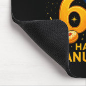 Happy Six Seven Hanukkah Funny Meme Menorah Sloth Muismat (Hoek)