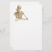 Happy Skeleton Briefpapier (Voorkant / Achterkant)