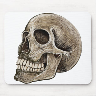 Happy Skull Muismat
