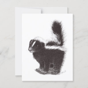 Happy Skunk Briefkaart