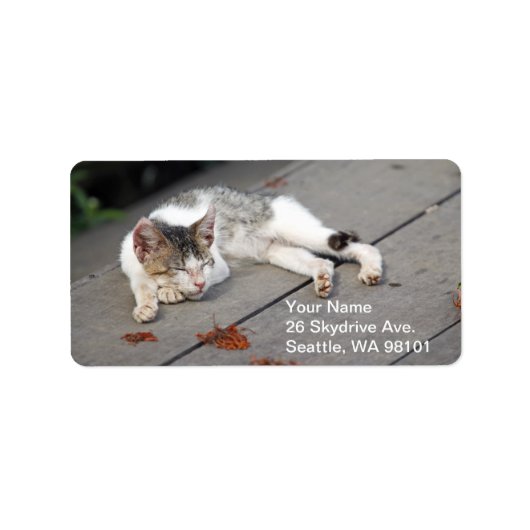 Happy Slaap Etiket (Voorkant)