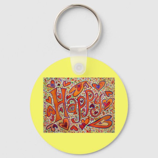 Happy Sleutelhanger (Voorkant)