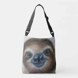 HAPPY SLOTH BAG!sloten Crossbody Tas