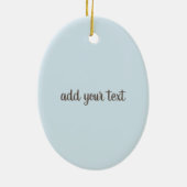 Happy Sloth Keepomwille Keramisch Ornament (Achterkant)