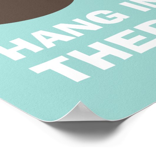 Happy Sloth Poster (Hoek)