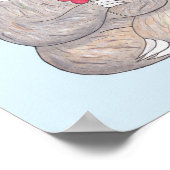 Happy Sloth Poster mignonne Sloth avec impression  (Coin)