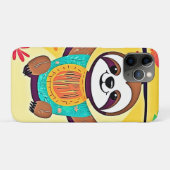 Happy Sloth Swing Design Case-Mate iPhone Case (Achterkant (horizontaal))