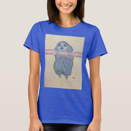 Happy Sloth T-shirt (Voorkant)