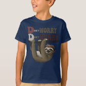 Happy Sloth  T-shirt (Voorkant)