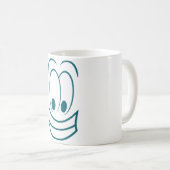 Happy Smile Coffee Mok (Voorkant rechts)
