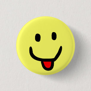 Happy Smile Ronde Button 3,2 Cm