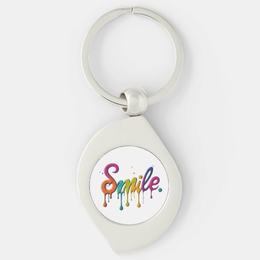 Happy Smile Sleutelhanger (Voorkant)