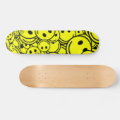 Happy Smile Trippy Skateboard Deck (Horizontaal)