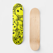 Happy Smile Trippy Skateboard Deck (Voorkant)