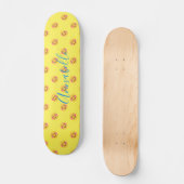 Happy Smiling Faces Skateboard (Voorkant)